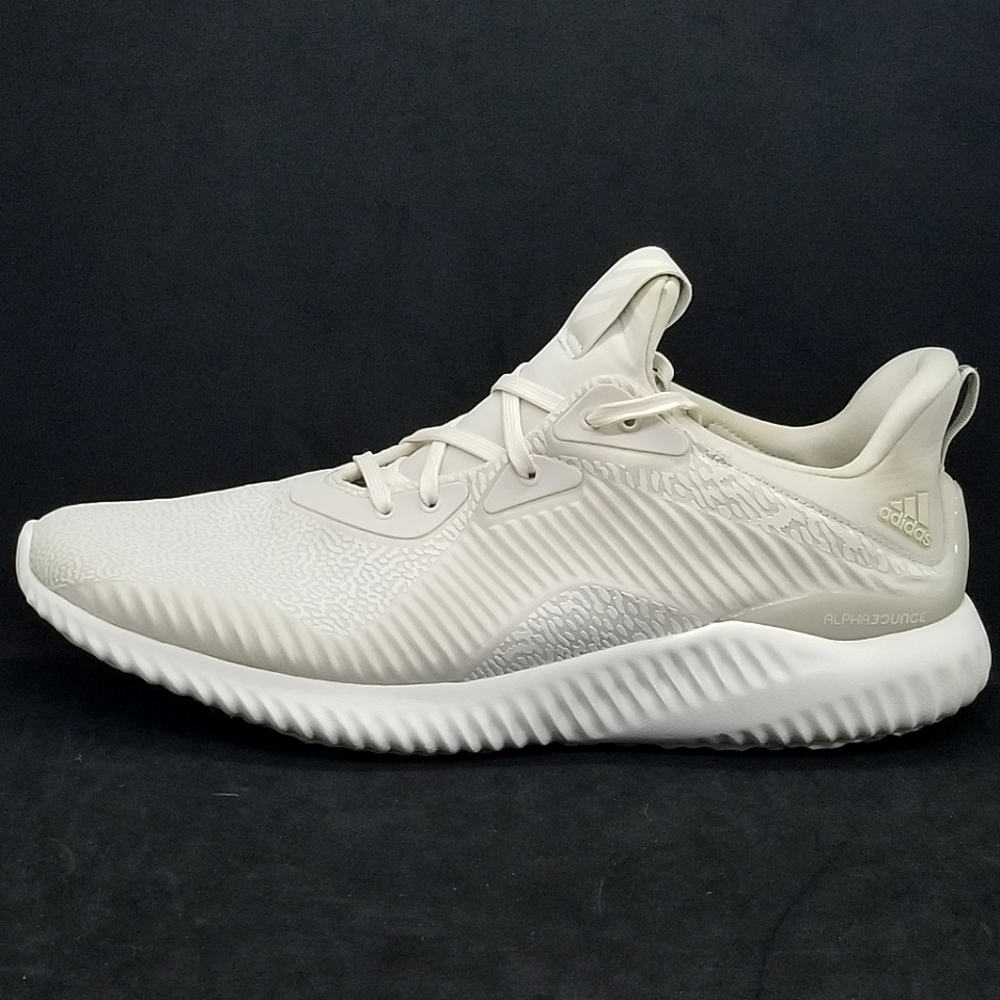 ⚜ Adidas AlphaBounce White Size 13 Men